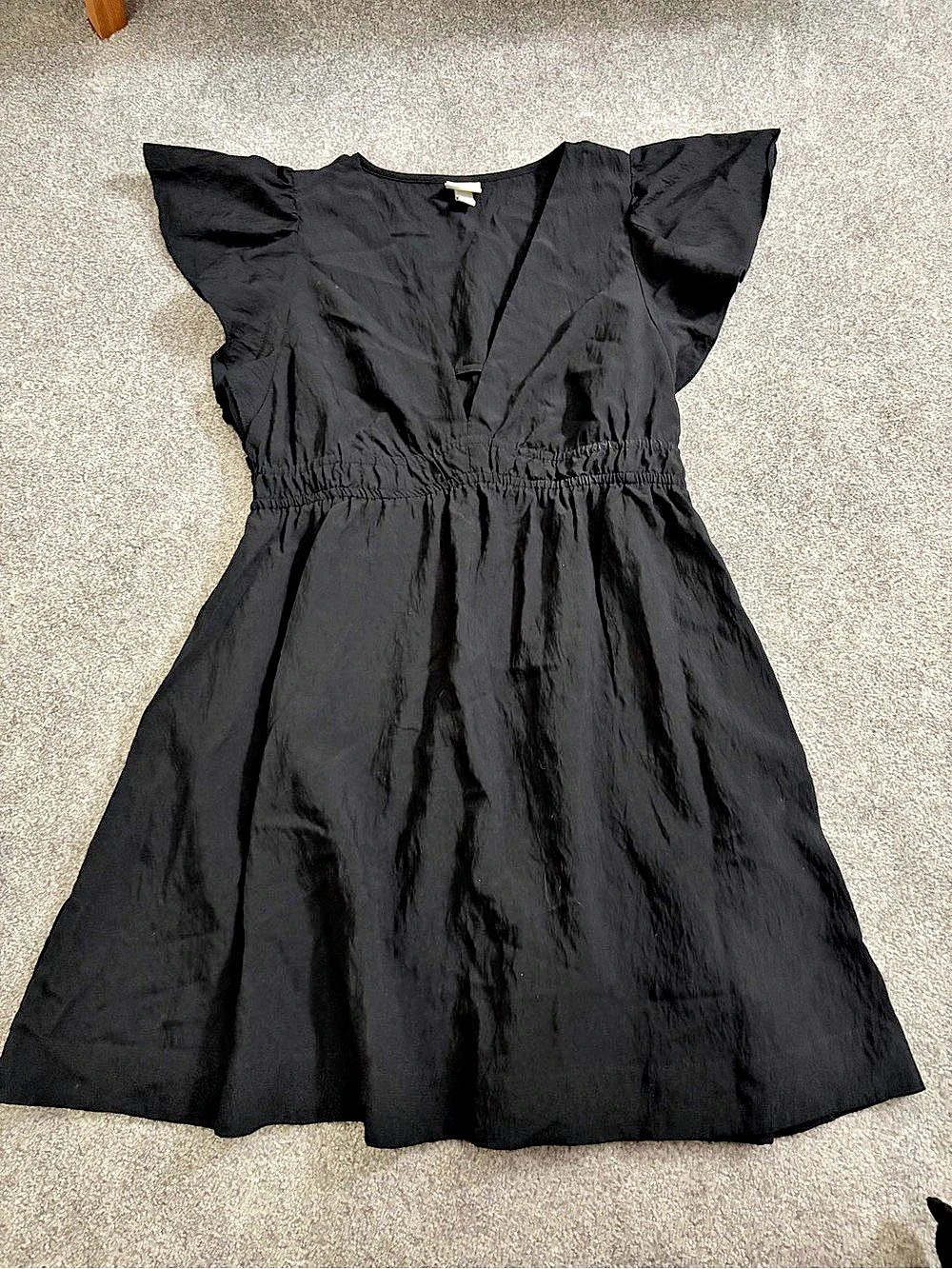 a.new.day Black Mini Dress Size Medium Like New